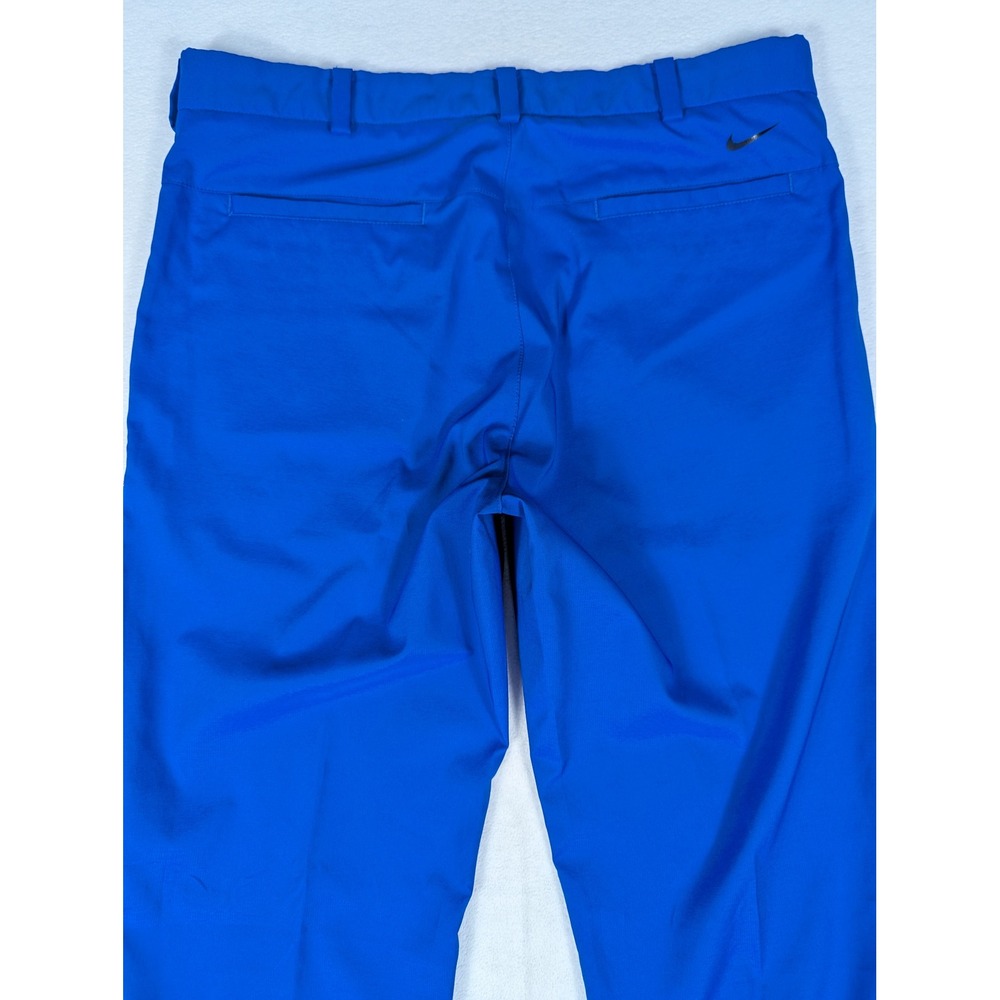 Nike Golf Tour Performance Dri-Fit Royal Blue Mens Golf Pants Size 34 - Picture 5 of 8